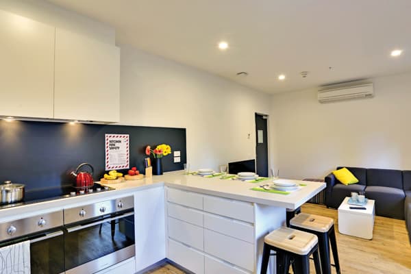King single bed apartment