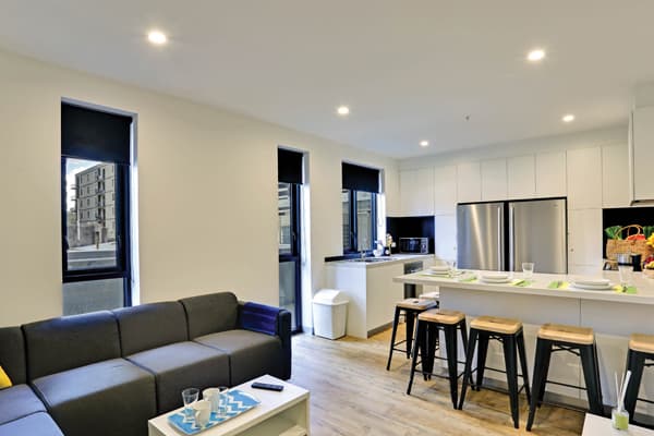 King single bed apartment